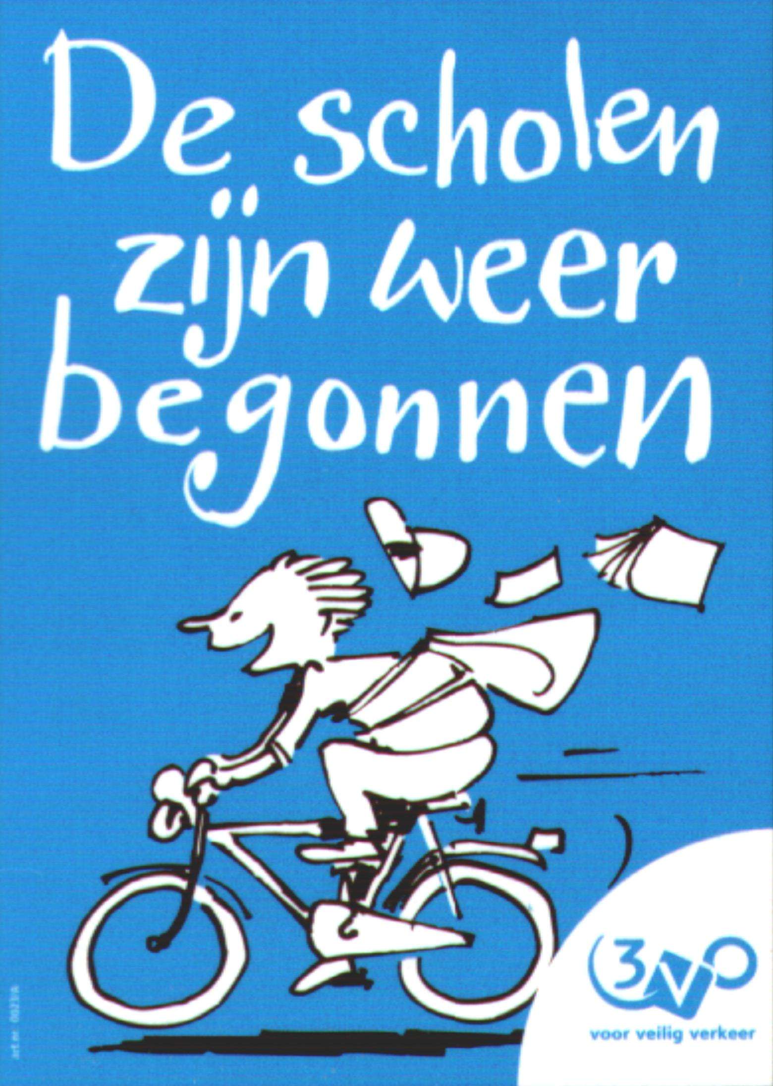 Scholen zijn weer begonnen.